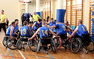 AKS OSW Olsztyn na pierwszym miejscu w tabeli drugiej ligi koszykówki na wózkach